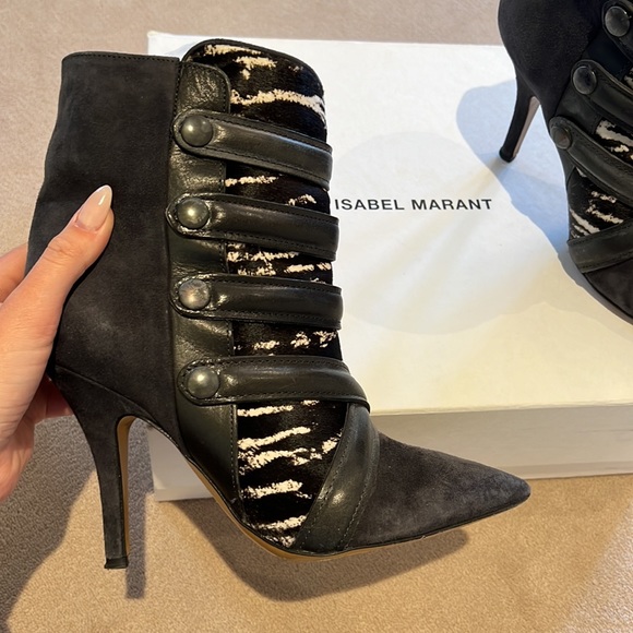 Isabel marant heeled boot - Picture 2 of 4